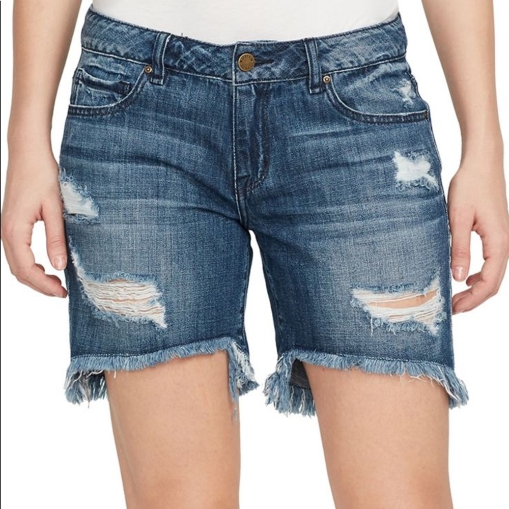 William Rast Distressed Bermuda shorts